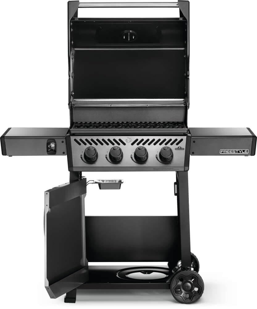 Napoleon Freestyle 425 Propane Gas Outdoor Grill, Graphite Grey – 4-Burner Backyard BBQ for Home Grilling 5 Napoleon Freestyle 425 Propane Gas Outdoor Grill, Graphite Grey – 4-Burner Backyard BBQ for Home Grilling
