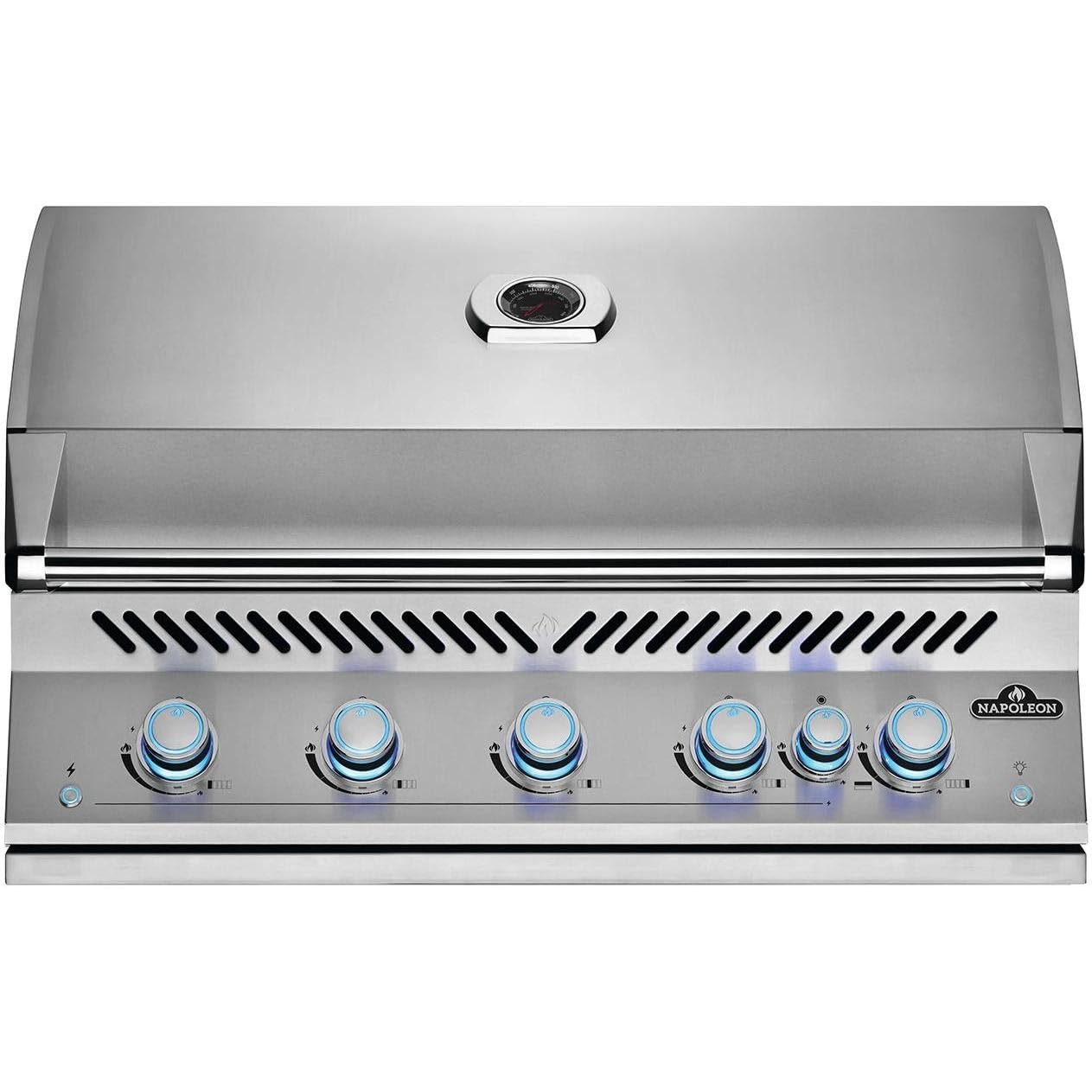 Napoleon Built-In BBQ Grill Head - BIG38RBPSS - 700 Series 38" BBQ Grill Head, Infrared Rear Burner, Propane Gas, Marine Grade Stainless Steel, 4 Burner + Rear Burner