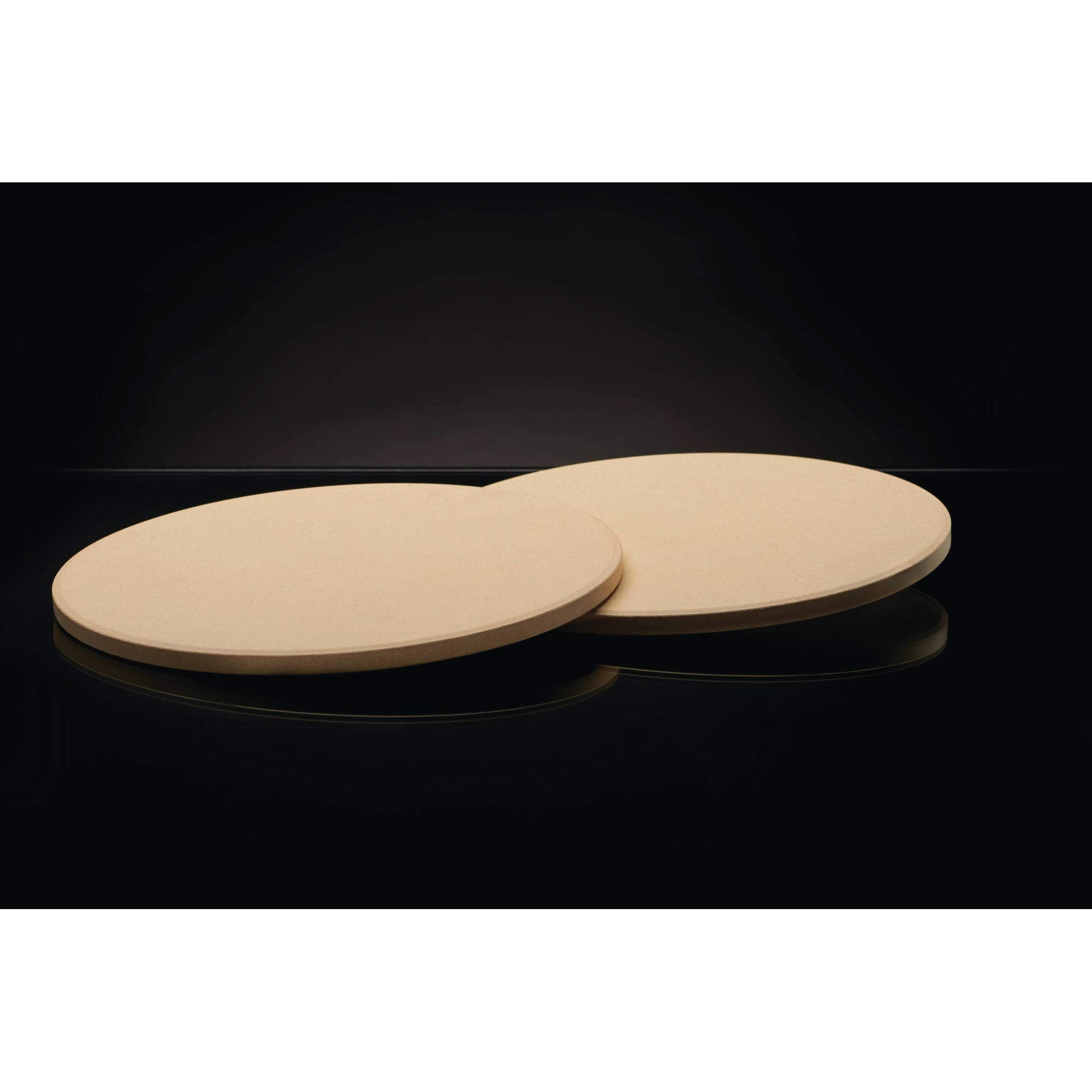 Napoleon Personal Sized Pizza Baking Stone Set - Two 10-inch Personal Pizza Baking Stones, For Use In Grill or Oven