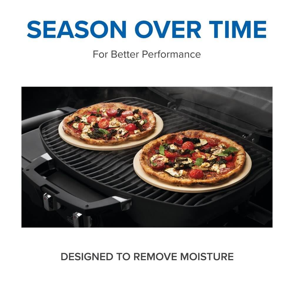 Napoleon Personal Sized Pizza Baking Stone Set - Two 10-inch Personal Pizza Baking Stones, For Use In Grill or Oven 5 Napoleon Personal Sized Pizza Baking Stone Set - Two 10-inch Personal Pizza Baking Stones, For Use In Grill or Oven