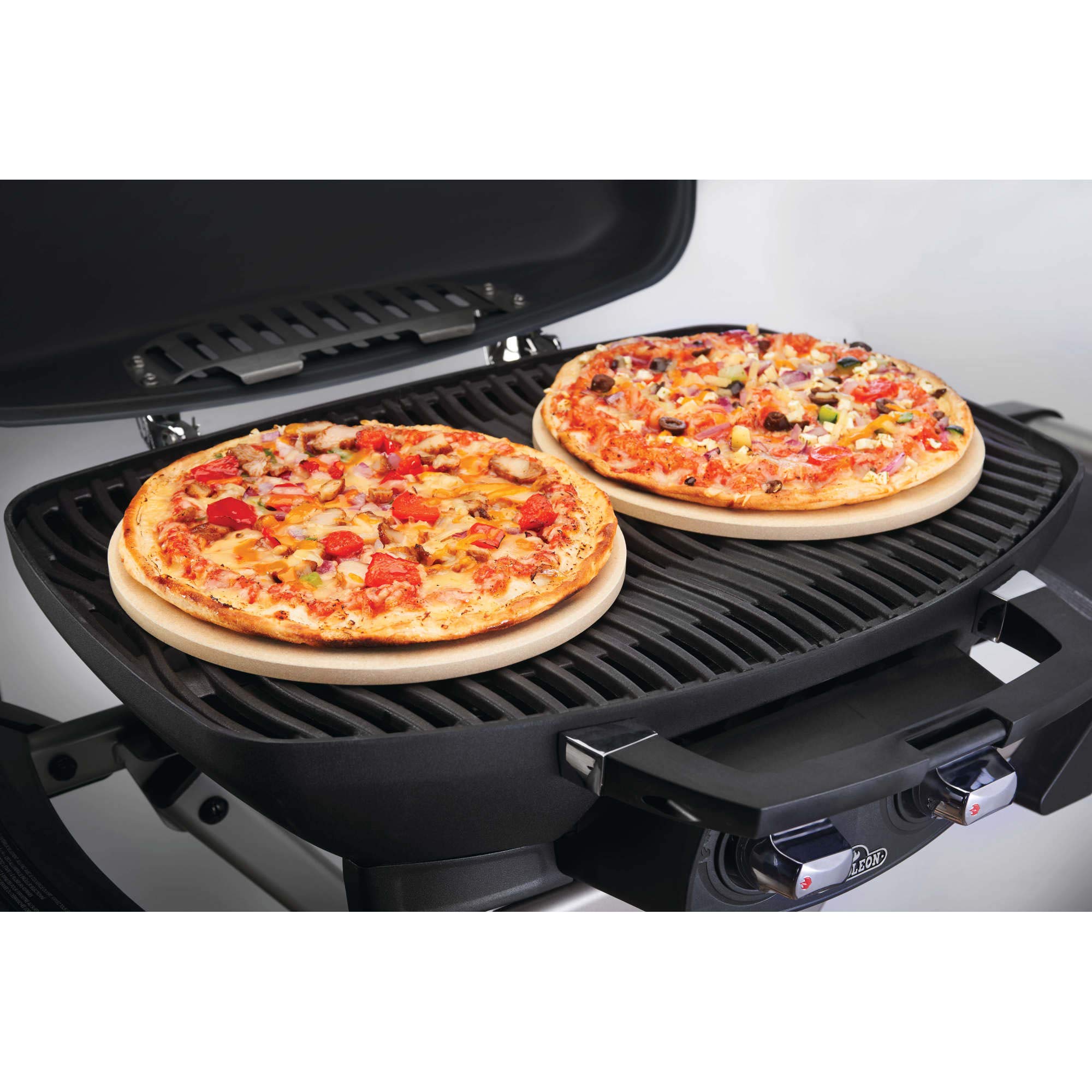 Napoleon Personal Sized Pizza Baking Stone Set - Two 10-inch Personal Pizza Baking Stones, For Use In Grill or Oven 6 Napoleon Personal Sized Pizza Baking Stone Set - Two 10-inch Personal Pizza Baking Stones, For Use In Grill or Oven