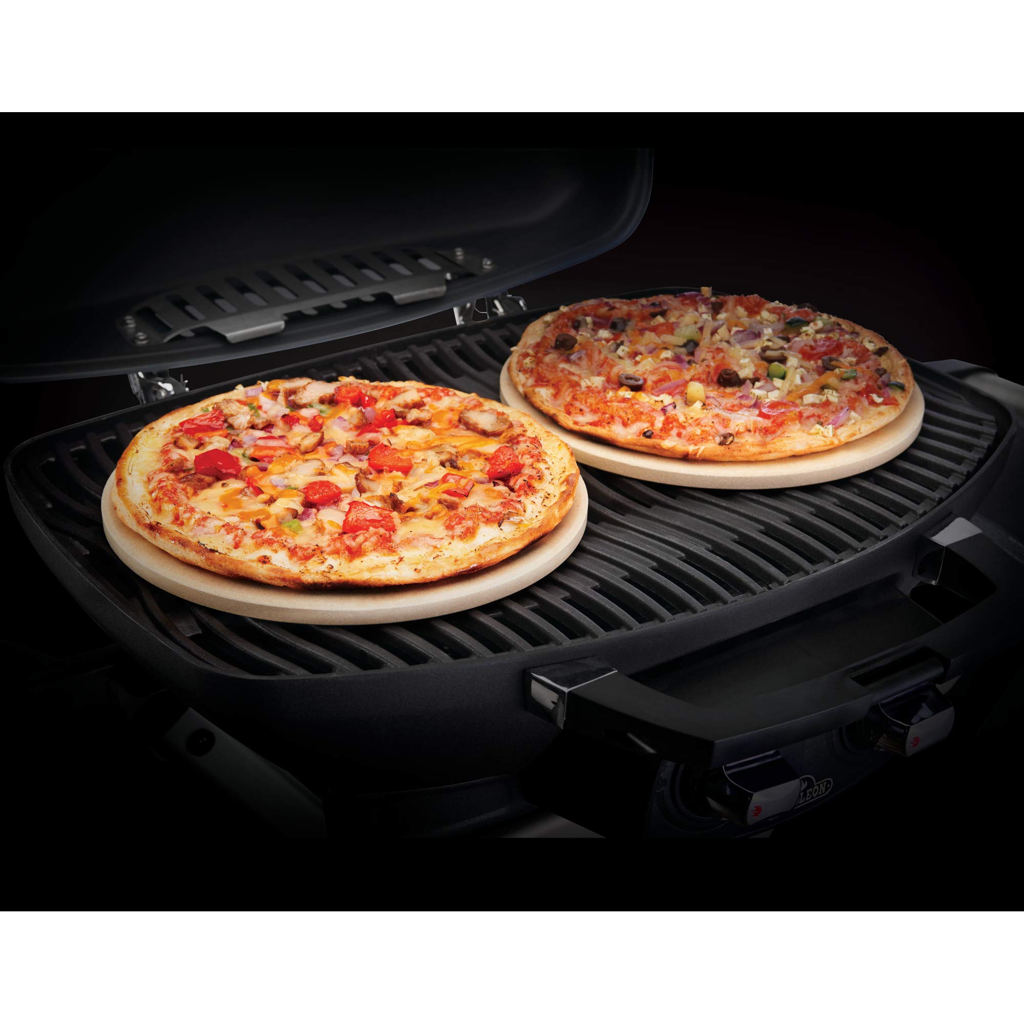 Napoleon Personal Sized Pizza Baking Stone Set - Two 10-inch Personal Pizza Baking Stones, For Use In Grill or Oven 7 Napoleon Personal Sized Pizza Baking Stone Set - Two 10-inch Personal Pizza Baking Stones, For Use In Grill or Oven