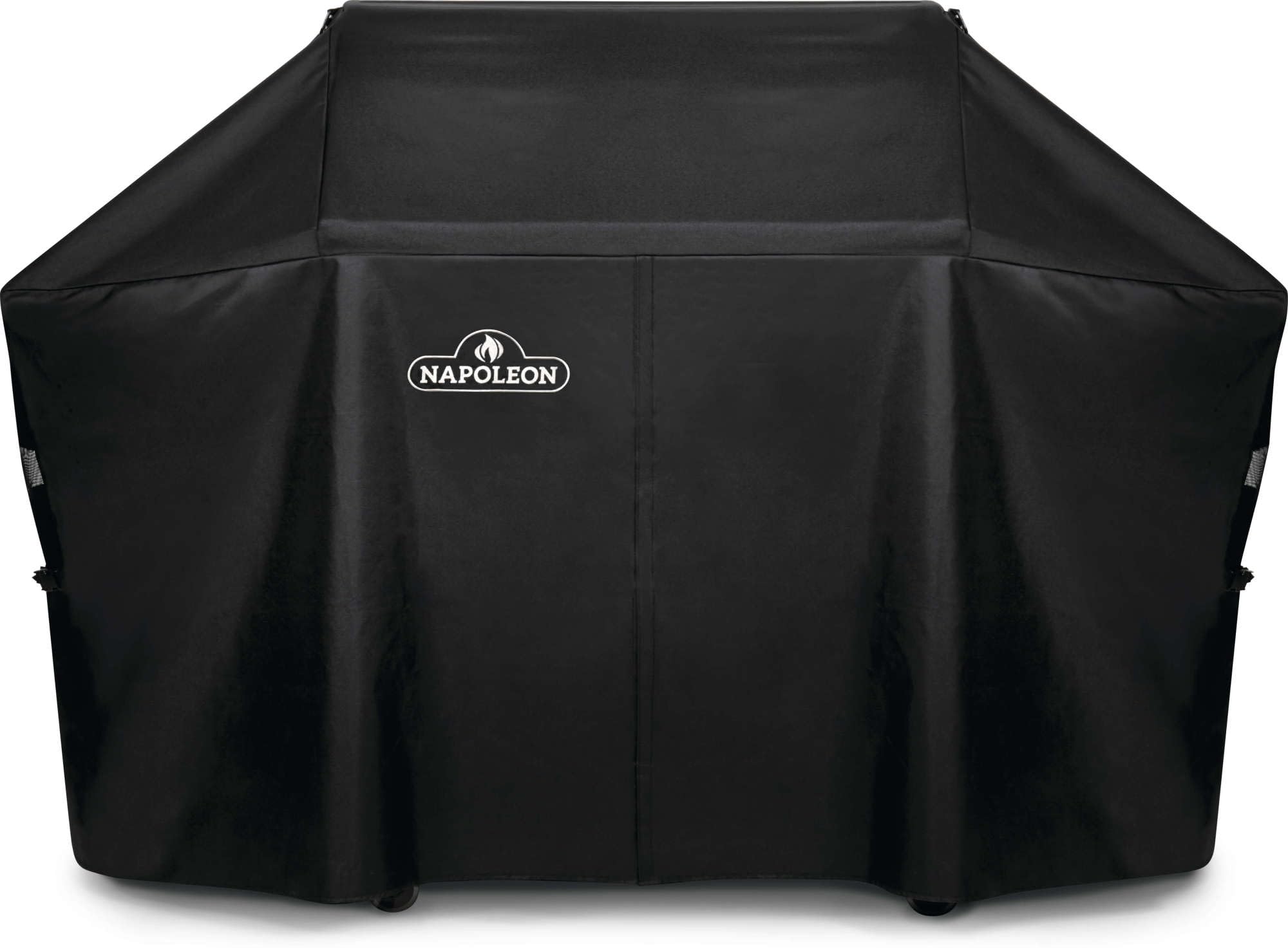 Napoleon Grill Cover for PRO 665 - Black, Water Resistant, UV Protected, Air Vents, Velcro Closure, Hanging Loops, Adjustable Buckled Straps