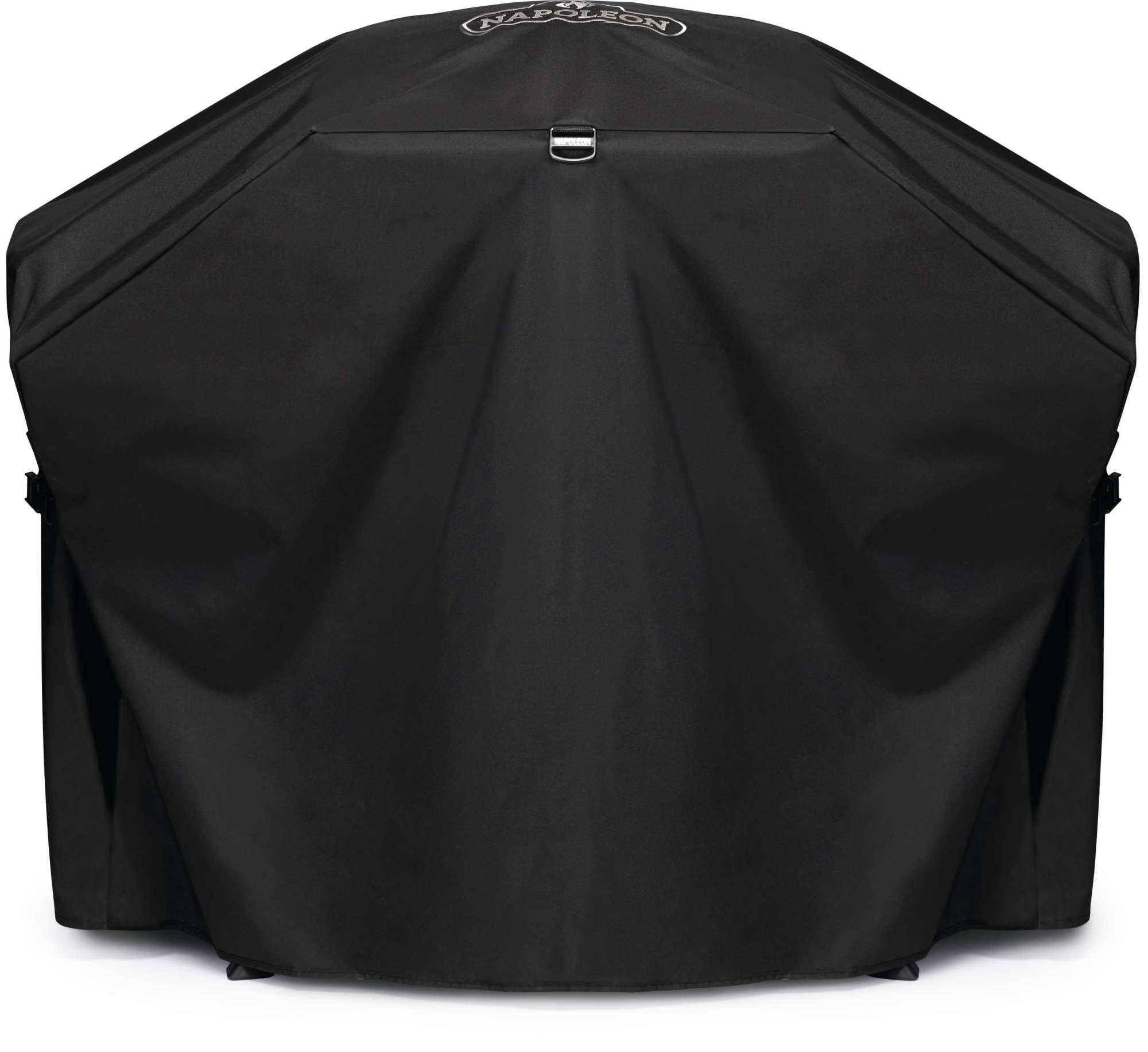 Napoleon Grill Cover for TravelQ/PRO with Scissor Cart - Black, Water Resistant, UV Protected, Hanging Loops, Adjustable Buckled Straps