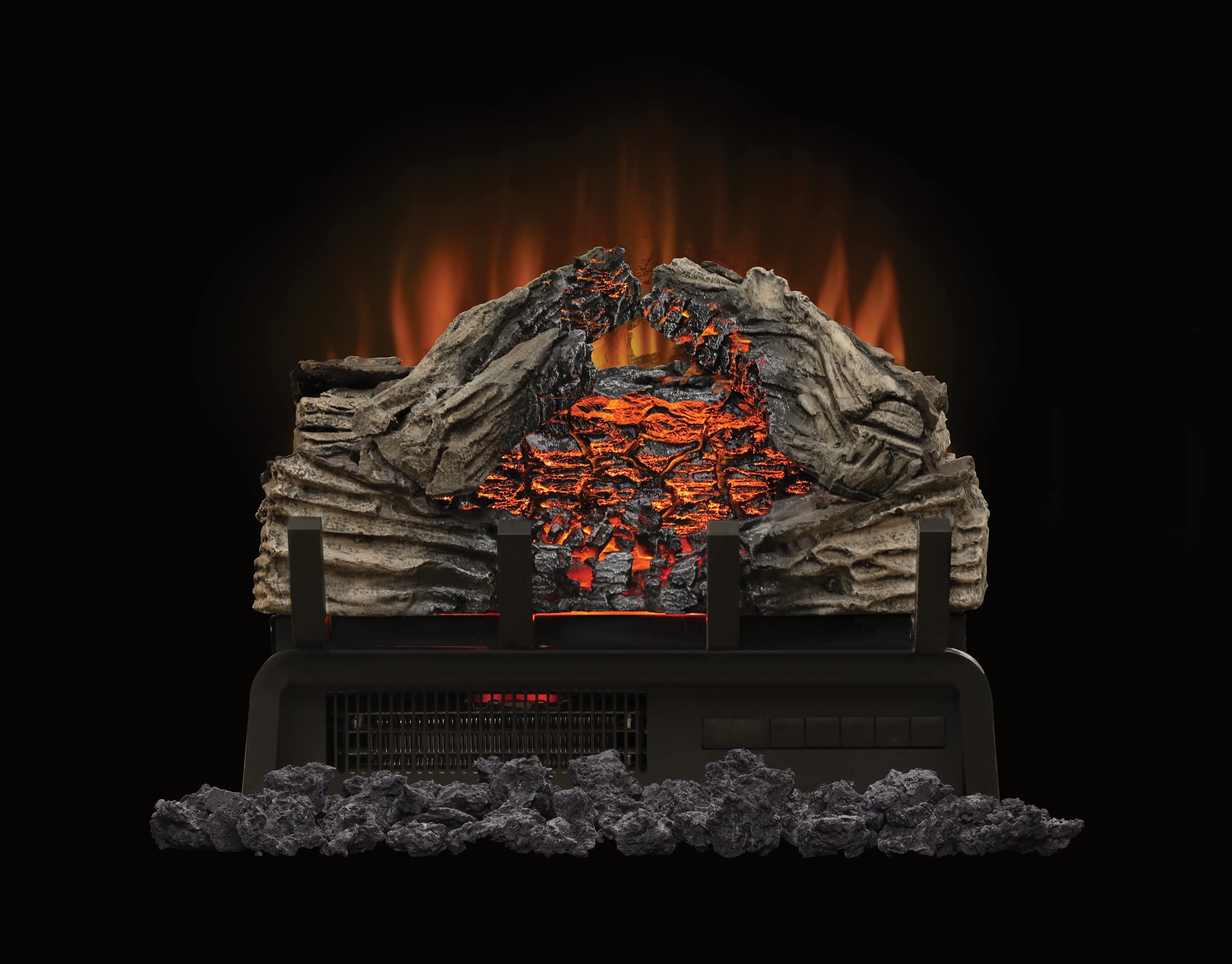 Napoleon Woodland 18 inch Freestanding Electric Fireplace Log Set - Black, NEFI18H