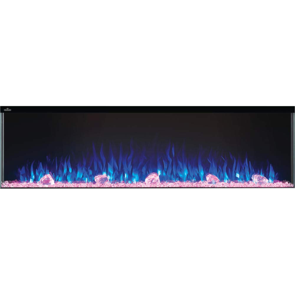 Napoleon Trivista Primus 60 inch Wall Mount Electric Fireplace - Black, NEFB60H-3SV