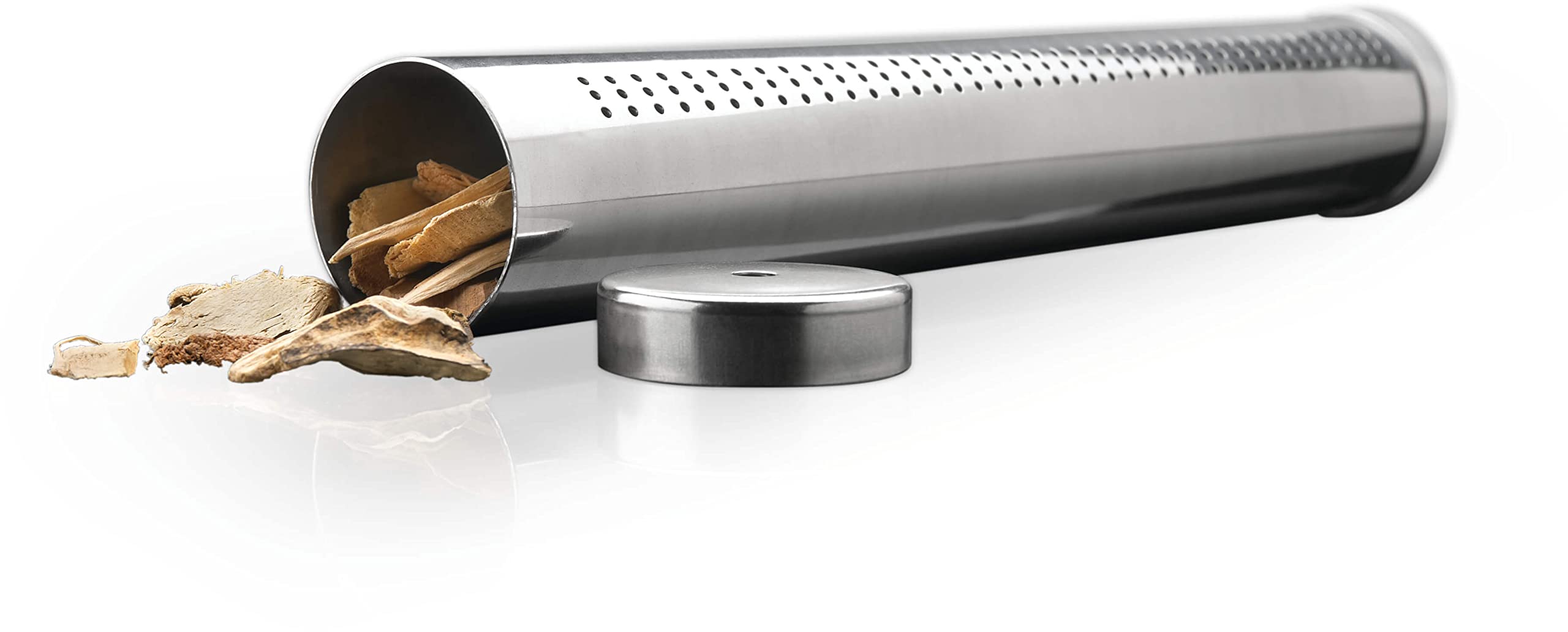 Napoleon PRO Stainless Steel Smoker Pipe - Fill With Wood Chips or Pellets, Genuine Smoke Flavor