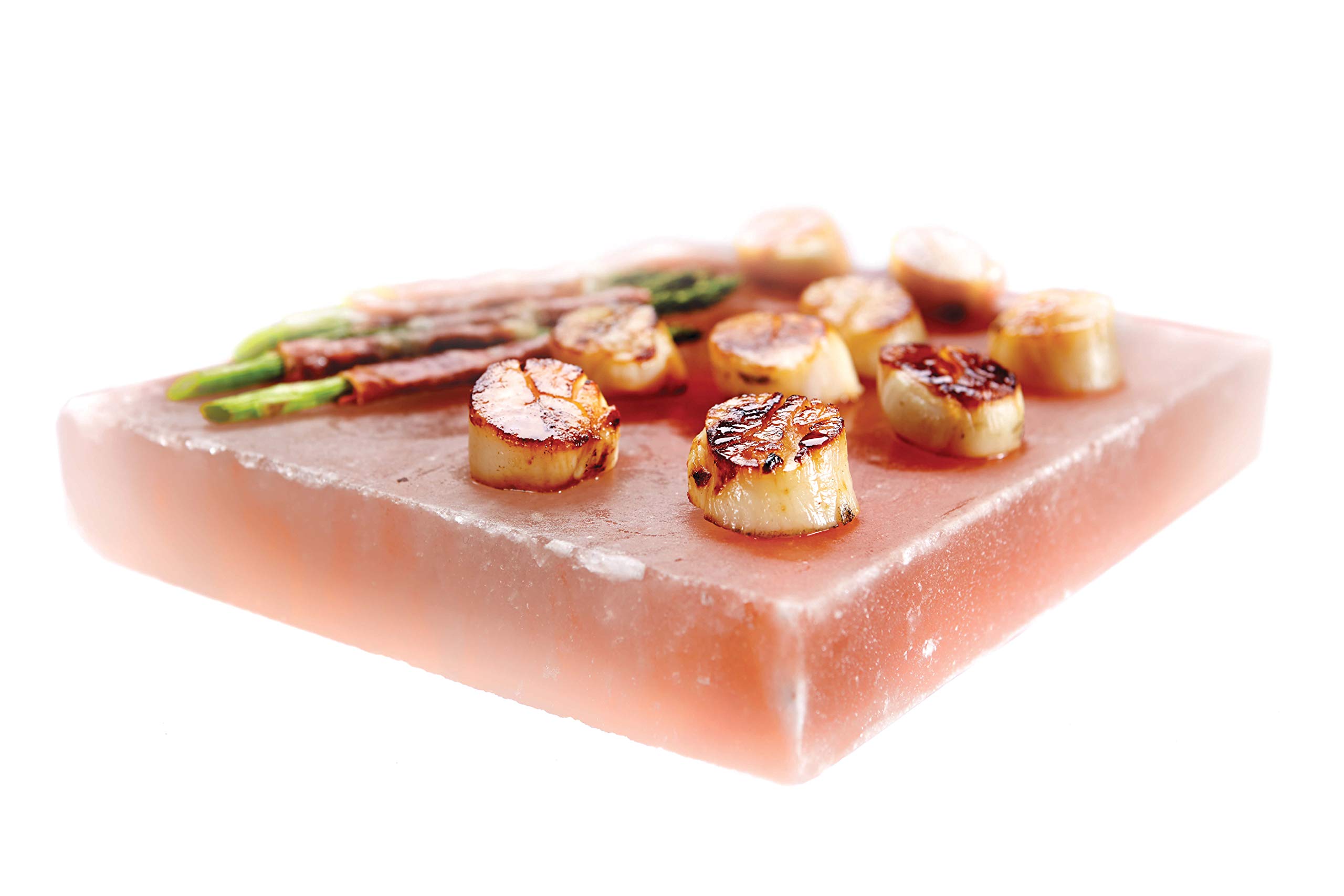 Napoleon 70025 Himalayan Salt Block with Stainless Steel Topper Grill Accessory, Multi
