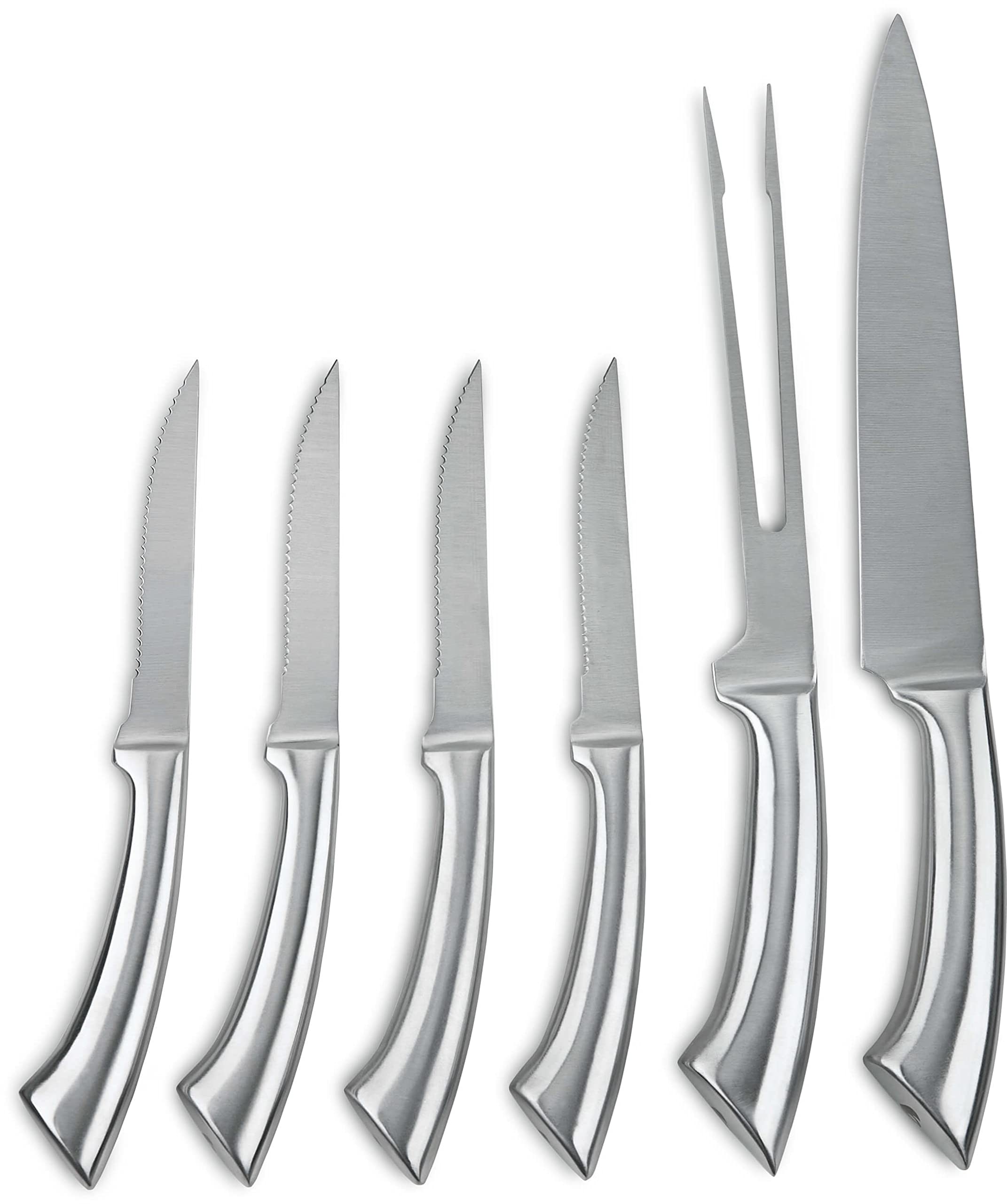 6 Piece Steak Carving Knife Set