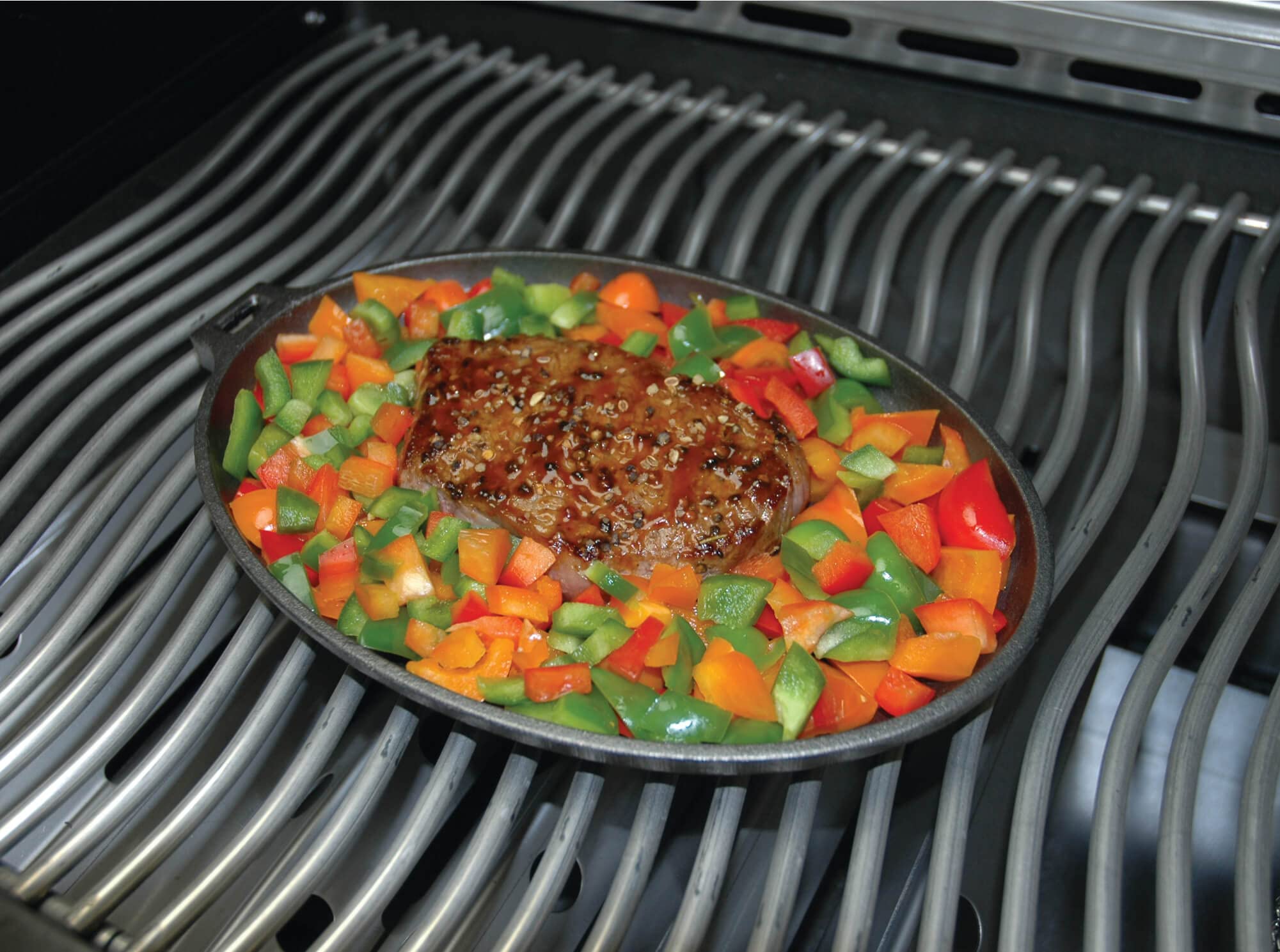 Napoleon Cast Iron Skillet - Pre-Seasoned, Use On Side Burner or Grill Grates, Removable Handle 5 Napoleon Cast Iron Skillet - Pre-Seasoned, Use On Side Burner or Grill Grates, Removable Handle
