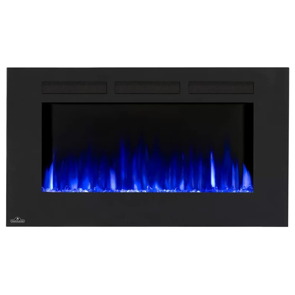 Napoleon Allure 42 inch Wall Mount Electric Fireplace - Black, NEFL42FH