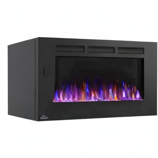 Napoleon Allure 42 inch Wall Mount Electric Fireplace - Black, NEFL42FH 10 Napoleon Allure 42 inch Wall Mount Electric Fireplace - Black, NEFL42FH