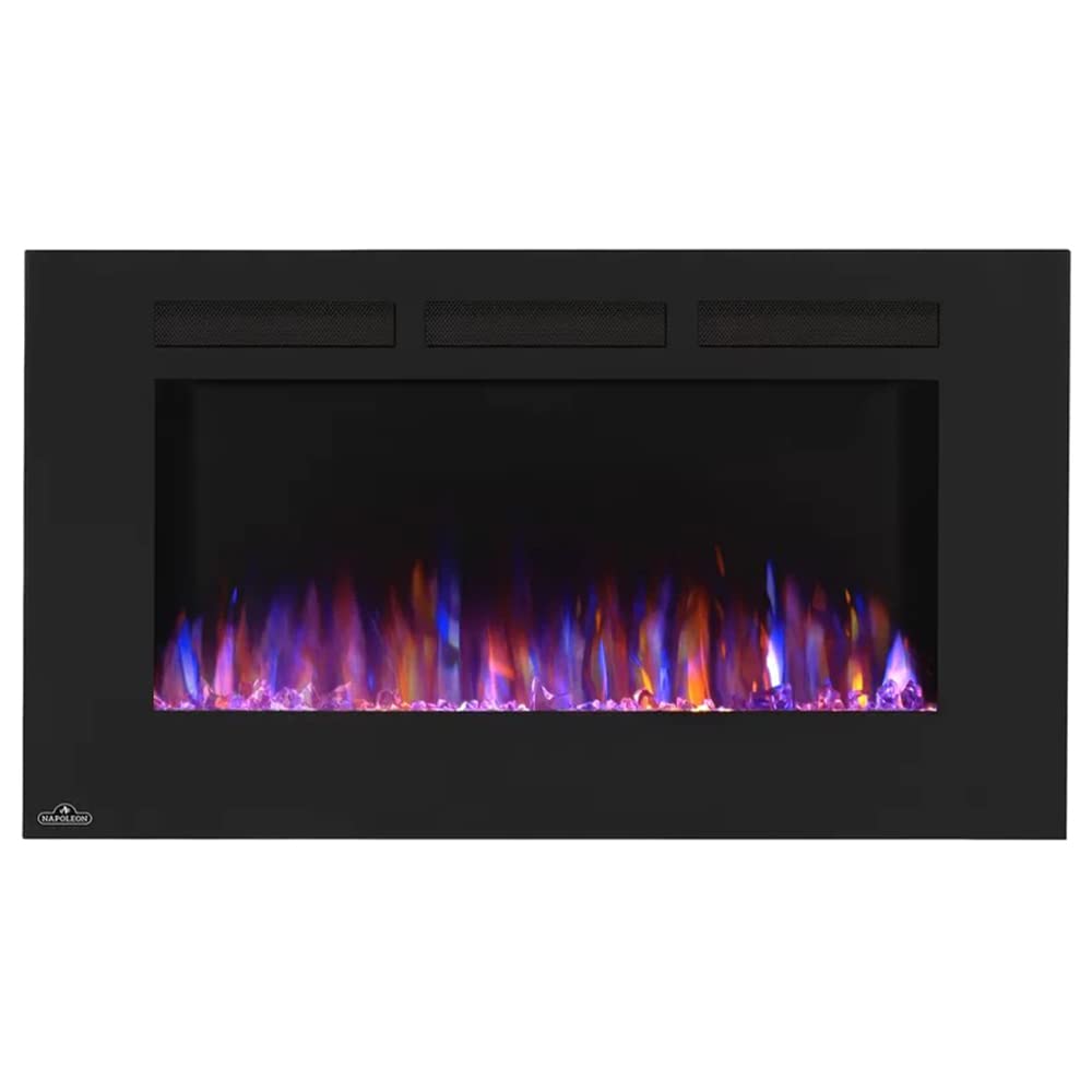 Napoleon Allure 42 inch Wall Mount Electric Fireplace - Black, NEFL42FH 3 Napoleon Allure 42 inch Wall Mount Electric Fireplace - Black, NEFL42FH