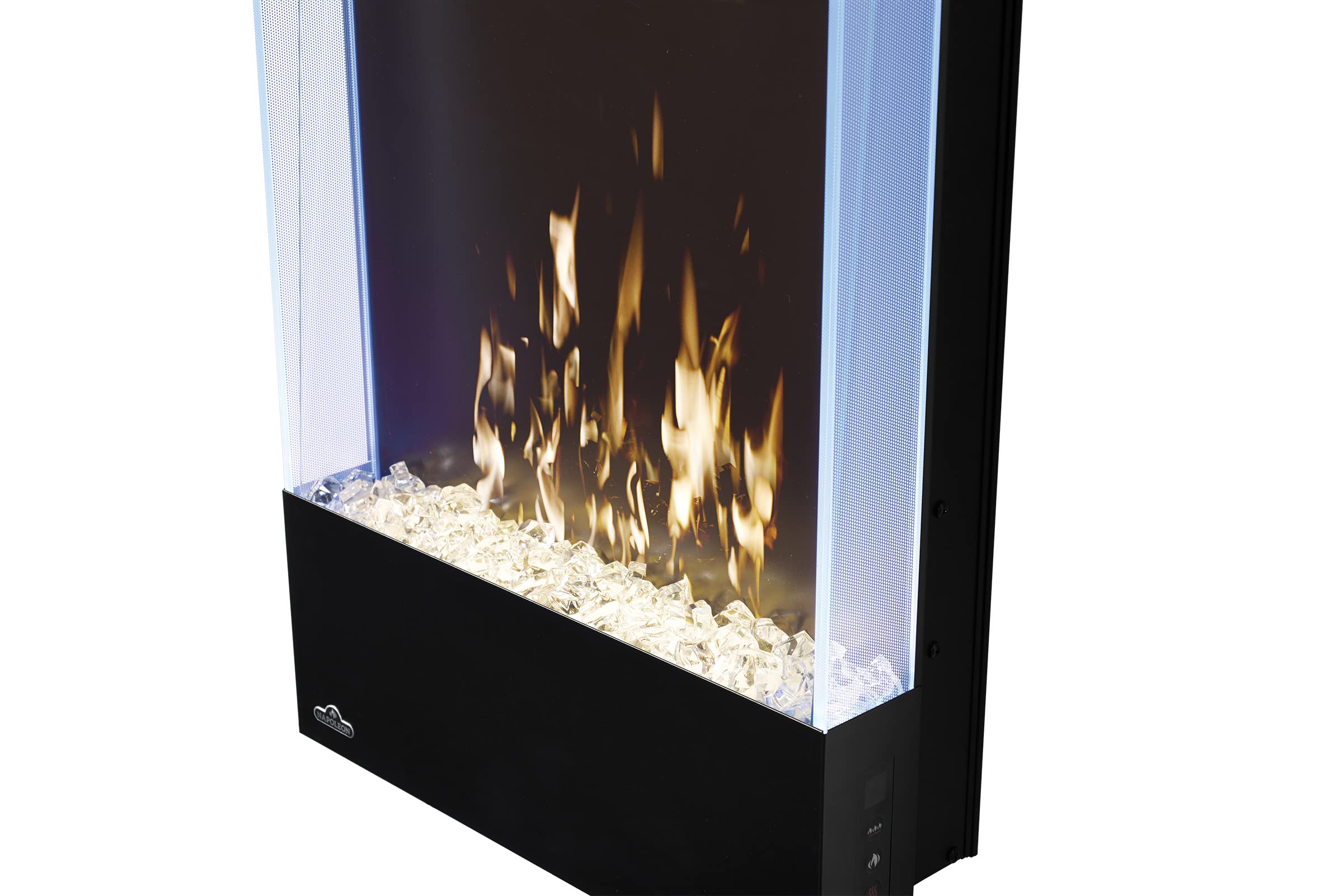 Napoleon Allure 38 inch Vertical Wall Mount Electric Fireplace - Black, NEFVC38H 6 Napoleon Allure 38 inch Vertical Wall Mount Electric Fireplace - Black, NEFVC38H