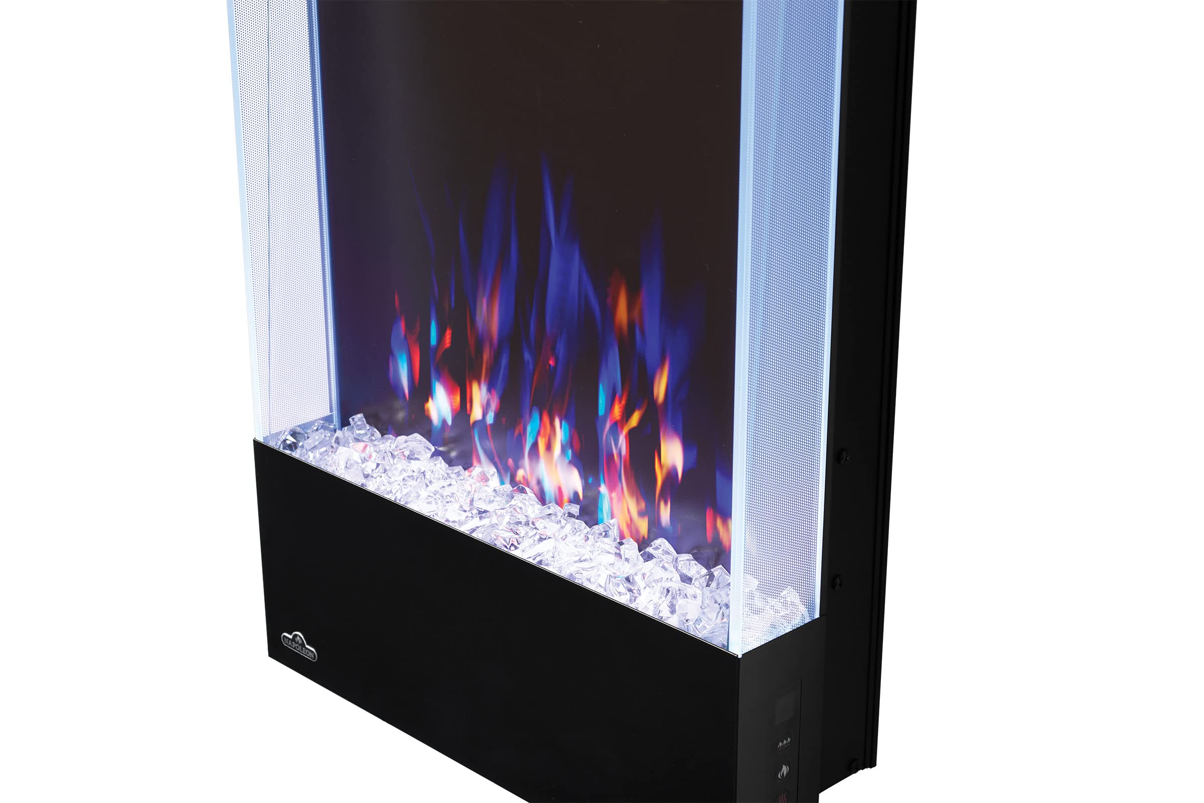 Napoleon Allure 38 inch Vertical Wall Mount Electric Fireplace - Black, NEFVC38H 7 Napoleon Allure 38 inch Vertical Wall Mount Electric Fireplace - Black, NEFVC38H