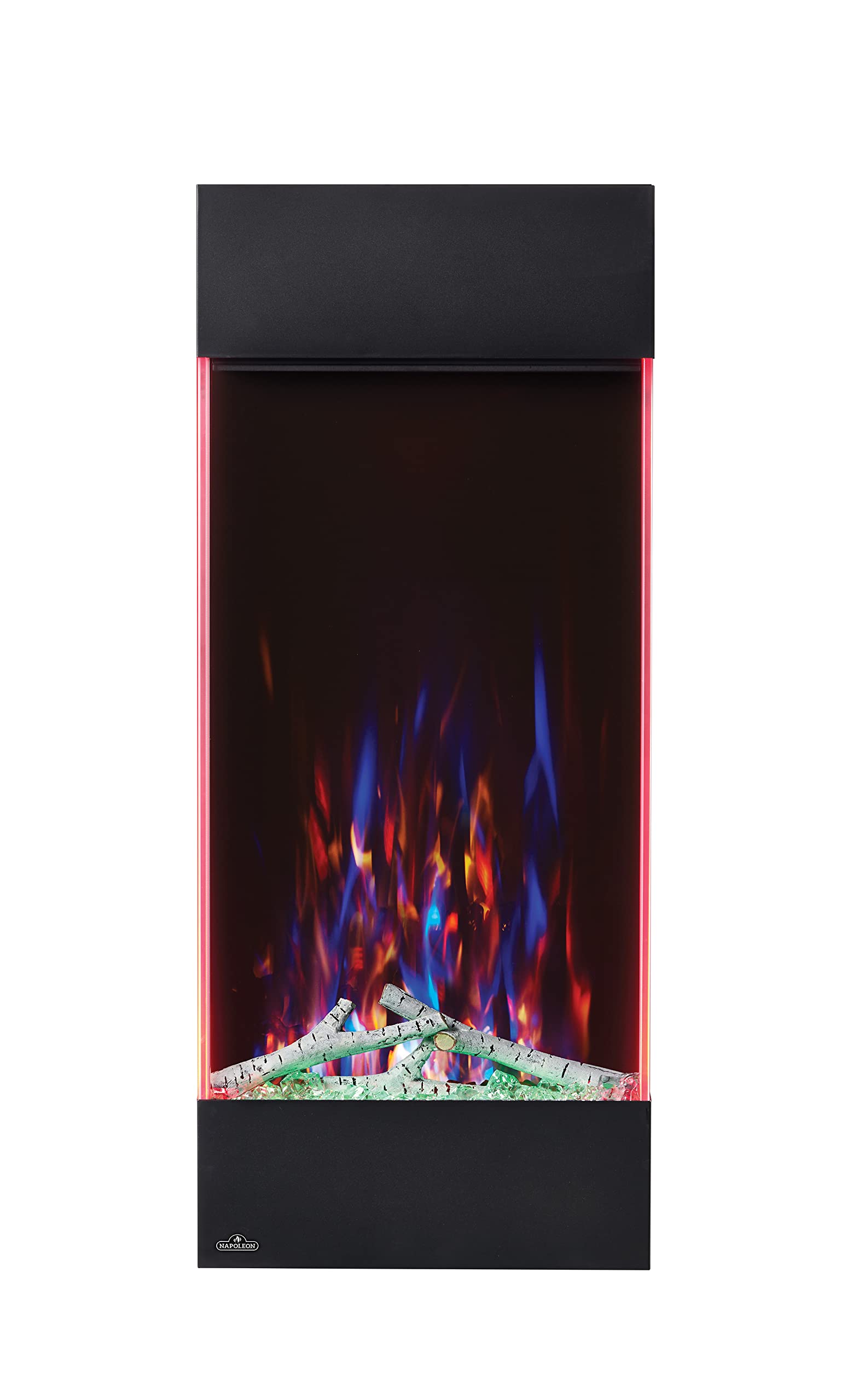 Napoleon Allure 38 inch Vertical Wall Mount Electric Fireplace - Black, NEFVC38H 8 Napoleon Allure 38 inch Vertical Wall Mount Electric Fireplace - Black, NEFVC38H